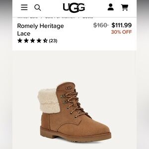 UGG Romely Heritage Lace